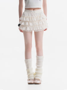 zuocisankon | Puffy Layered Skater Aesthetic Summer Slim Fit Half Skirt