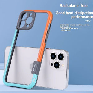 Ốp lưng chia màu cho iPhone 13 Pro Max iPhone 13 Pro vỏ bảo vệ chống sốc Tản nhiệt rỗng không khung Ốp điện thoại tay trần mỏng