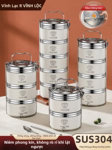 YONGLE | Insulated Bento Box With Partitions High Capacity Portable