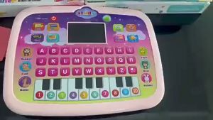 8-mode Kids Educational Tablet Pretend Play Laptop English Learning Toy with LED Display