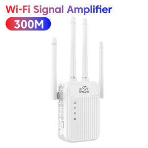 other | 300Mbps Wireless WiFi Amplifier Repeater 2.4G Network Range Extender EU/US Plug Wireless WiFi Signal Booster Internet Expander