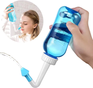 300ML Nose Wash Cleaner Nasal Irrigator Rinse Bottle Nose Protector Avoid Allergic Rhinitis For Adults Children Neti Pots