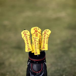 May mắn OB taoists gậy đánh golf #1 #3 #5 gỗ headcovers lái xe gậy gỗ bìa chất liệu da PU Khăn trùm đầu Giao hàng nhanh chóng