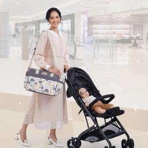 Moms Baby Tas Besar Bayi Wilona MBT3050 / Tas Besar Seri Nikita MBT3070 - Diaper Bag - Tas Besar Perlengkapan Bayi