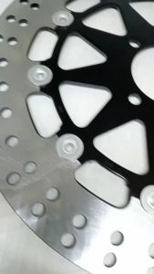 Disc Piringan Cakram Depan bulat black Jupiter Z / FIZR / VEGA R Lebar MODEL TZM