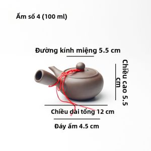 Bình Pha Trà Sứ Sang Trọng Chống Đổ Nóng