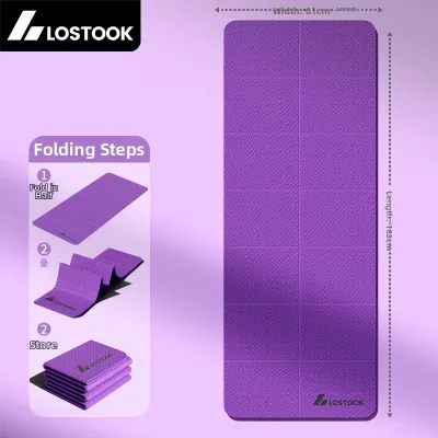 Non-slip Widened Thicker Two-sided Portable Multi-functional Yoga Mat