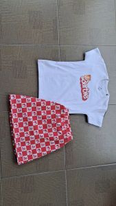 STP Setelan Rok Anak Cewek Perempuan Motif Barbie Zucca 1-9 Tahun ACS