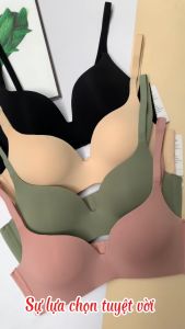 Áo ngực Thái Lan Đệm Dày 5 Cm Không Gọng Chống Hằn Viền Thoải Mái S2319 YiOn Underwear