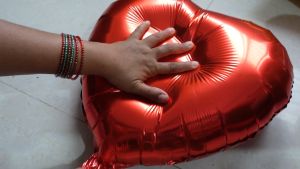 Balon Foil Love dan Bintang Ukuran 5 Inch dan 10 Inch