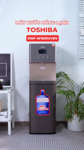 Máy Nước Nóng Lạnh Toshiba RWF-W1830UVBV(T) - Thiết kế sang trọng - Đèn UV Diệt Khuẩn - Khóa An Toàn