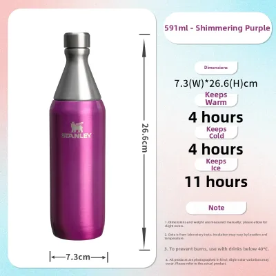 STANLEY | 304 Stainless Steel Insulated Stylish Portable Aesthetic Water Bottle