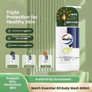 Walch | Bergamot Scent Orange Blossom Moisturizing Long Lasting Fragrance Shower Gel 600ml