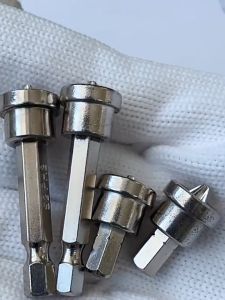 10pcs Mata Obeng Hex Shank Magnetik 1/4\" / Positioning Screwdriver Bit Sekrup Gypsum