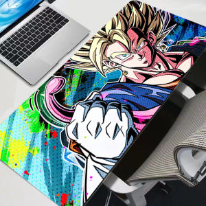 Bandai | Large Gaming Keyboard Rug Laptop Japan Cool Anime DBZ Mouse pad XXL Black Dragon Ball Z Desk Mat PC Gamer Carpet Mousepad
