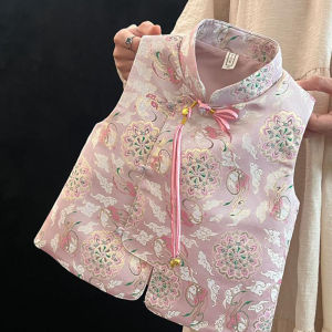 Chinese Style Girls Vest Dress
