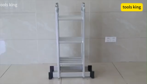 ALUMINIUM MULTIPURPOSE LADDER 20 STEP (5.8M) -12 STEP (3.8M) Heavy Duty Tangga Lipat MULTIPURPOSE UNIVERSAL LADDER 折叠铝梯
