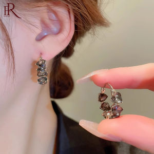 Frascati ต่างหูโลหะเซอร์คอนรูปหัวใจอุปกรณ์ตกแต่งมือถือชูฟูสำหรับผู้หญิง การใช้งานยินดี ราคาถูกต้อง กู้สุดและสะดวกสบายให้กับคุณ