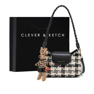 Fashionable Clever&Ketch Luxury Breadstick Underarm Bag Womens New 2025 Stylish Single Shoulder Crossbody Small Bag