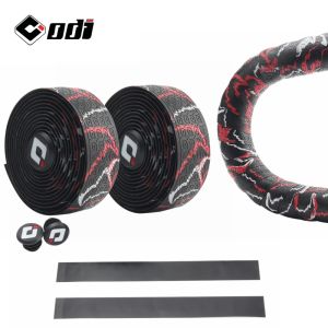 Odi | ODI Soft PU+EVA Road Bike Bar Tape Non-Slip Shock-Absorbing Handlebar Wrap Bar Cover for Road And Balance Bikes