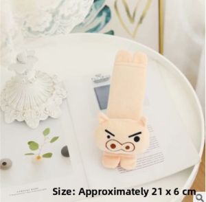 Satoshi Kon Crayon Shinchan Car Safety Belt Shoulder Protector Luxury Anti-strangulation Decorative Vehicle Interior Accessories