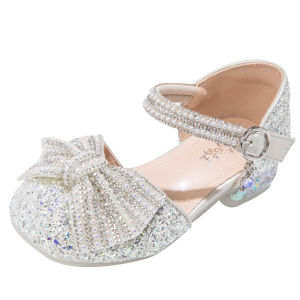 TONGMENGQINGTIAN | Girly High Heels Princess Shoes for Girls