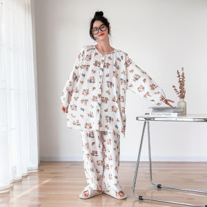 Round Neck Pure Cotton Gauze Plus Size Pajamas: A Comprehensive Guide