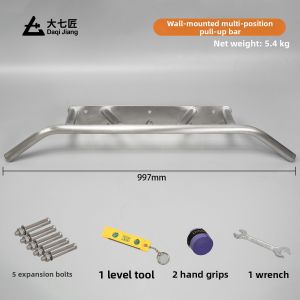 DAQIJIAN | Multi-Grip Stainless Steel Pull-Up Bar
