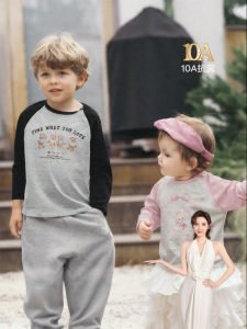 EMXEE | Spring New Cotton Long Sleeve T-Shirt for Babies and Kids