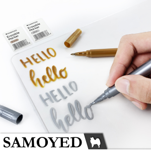 Pen & Spidol Papan Tulis & Kaca & Akrilik & Keramik Warna & Tinta Metalik