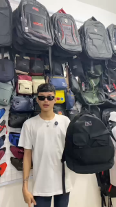 Tas Punggung Ransel Pria Tas Sekolah Bahan Cordura PEGE Deon - PG18