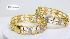 กำไลทองไมครอน เส้นผ่านศูนย์กลาง 5.4-5.6 ซม. สำหรับการใส่ออกงานสังคมต่าง ๆ