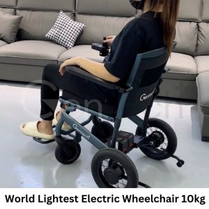 NEW Carbon Fiber Electric Wheelchair Lightweight 11KG GENTECH| Kerusi Roda Elektrik Ringan | Motorized Wheelchair