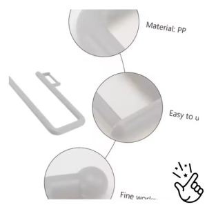1Pcs Wall-Mounted Toilet Paper Holder Easy Install Space-Saving Roll Paper Holder for Bathroom Kitchen Living Room Multi-Purpose