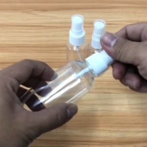 1PCS 10-200ml PET Refillable Spray Bottles Transparent Plastic Perfume Atomizer Mini Bottle Portable Travel Accessories