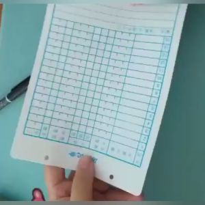 PVC Sow record card 10Pcs Piggery record keeping for animals livestock breeding equipment