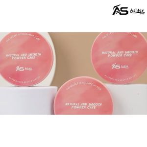 Ashley Bright Pine Powder Puff Flour with Mirror Lasting Makeup Control Oil AS8143