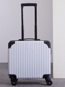 Lightweight 18-Inch Carry-On Suitcase High Aesthetic Small Travel Bag for Men And Women with Universal Wheels Student Travel Box