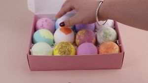 Sincecu 12Pcs Bath Bombs – Aromatherapy Mukhang Spa at Maganda sa Balat! Perpekto sa Regalo!