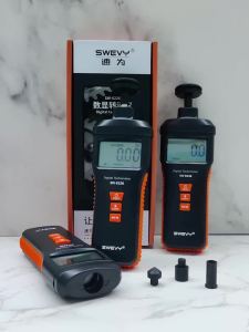 SWEVY | SWEVY SW6225/SW6226/SW6228 Photoelectric/Contact/Dual-Use Three Types Of Digital Backlit Lcd Tachometers Motor Machine RPM Mete