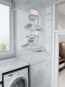 Giá Treo Quần Áo Bằng Thép Không Gỉ Giá Để Đồ Phong Cách Scandinavia Giá Để Đồ Ngoài Trời Giá Để Đồ Treo Tường Giá Để Đồ Cho Quần Áo