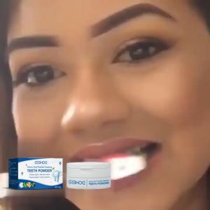 EELHOE 50g Whitening tooth powder cleans teeth removes tartar yellow teeth stains oral whitening tooth powder removes bad breath and protects gums