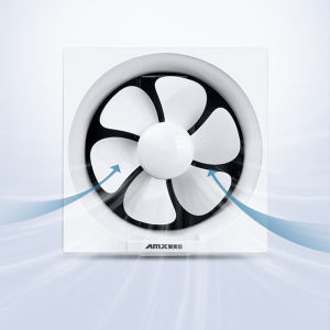 Kumamon พัดลมระบายอากาศ 220v พัดลมดูดอากาศ 6/8/10/12นิ้ว พัดลมระบายอากาศแบบติดผนัง 6/8/10/12นิ้ว พัดลมละบายห้อง ตัวดูดอากาศ สายไฟ 1.2m พร้อมสวิตช์