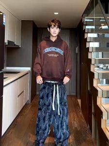 BUY1 TAKE1 Trendy Mens Casual Pants - Hip-Hop Straight Style High Street Hong Kong Fashion Pants