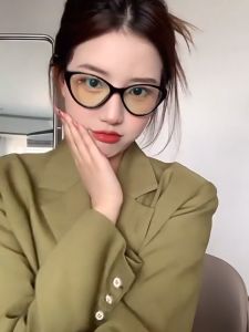 Mắt kính thời trang nữ POSHOP gọng kính cận chống tia uv kiểu dáng dễ đeo GK Mắt mèo P72346