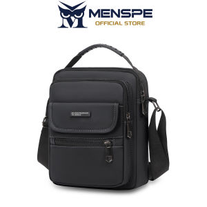 MENSPE Men Bags Fashion Shoulder Bag Cross Body Bag Casual Handbag Multiple Pocket Design Large Capacity Waterproof Lightweight Casual Sport Street Bag for Travel Outdoor