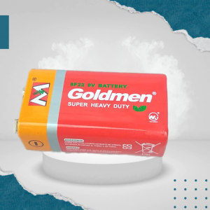 Baterai Kotak 9V GOLDMeN GF22 - Battery 9 Volt GF22 untuk Perangkat Elektronik dan DIY