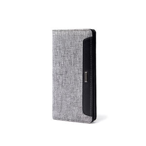 MARK RYDEN "Urban Prestige" Long Bifold Wallet 13 Card Slots Oxford Fabric Mens Business Checkbook Purse