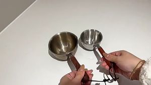 Cooking Mini Handheld Pouring Hot Oil Pot Stainless Steel Anti-scald Boiling Splash Multifunction Small Pan Kitchen
