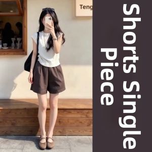 SENWA | Korean Style Summer Outfit Women Short Sleeve Tshirt Shorts Set